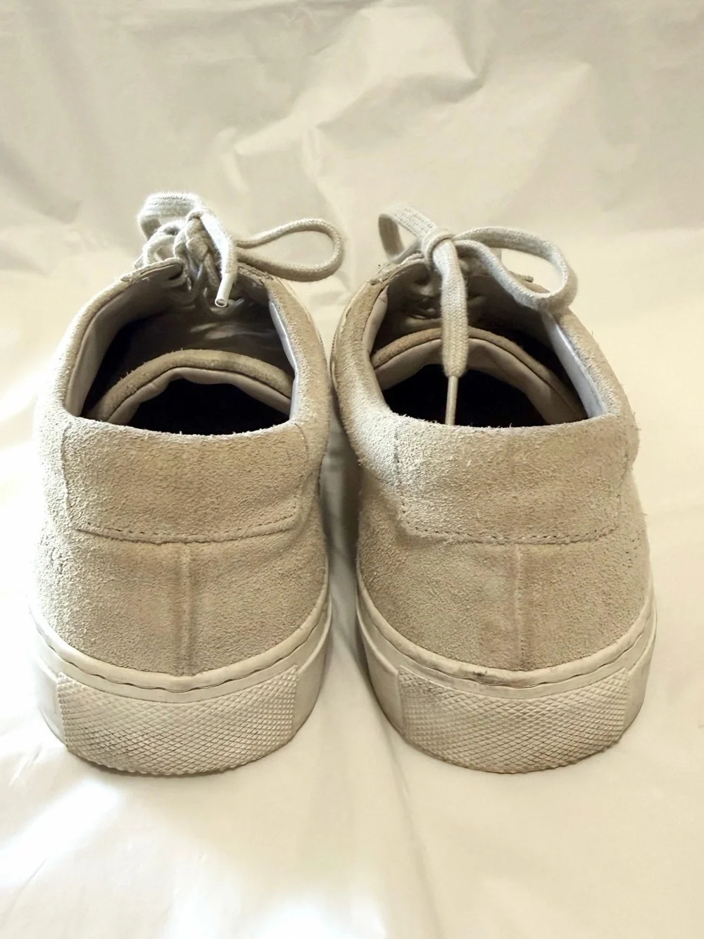 COMMON PROJECTS Suede Achilles Low Sneakers Size 7